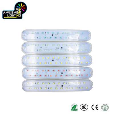 Single color E14 AC/DC 24V 24 pcs LEDs IP65 outdoor waterproof pixel light amusement led tube light for amusement park