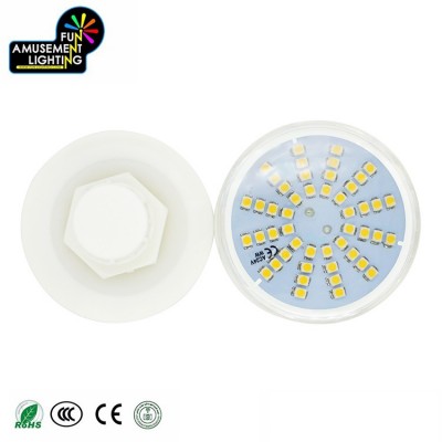 Spinning LED pre-programmed E14 auto running solid white E14 DC12v IP65 60mm outdoor pixel light amusement led bulb lamp