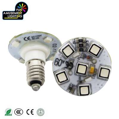 Preprogrammed SMD 5050 E10 AC24V Amusement RGB LED Light For Cabochon